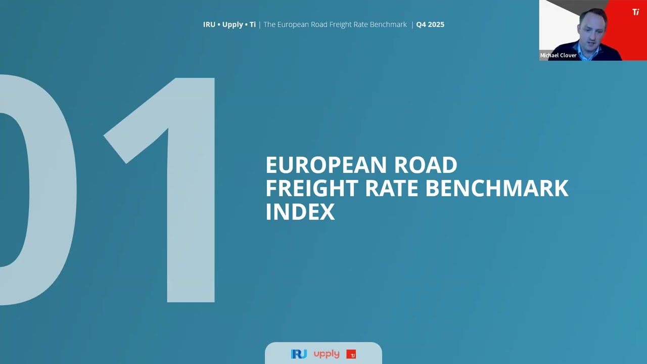 European Road Freight Rates Q4 2025 Webinar