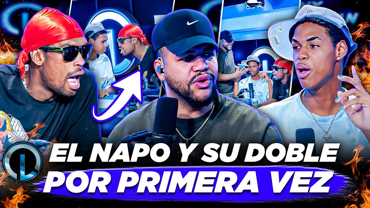 EL NAPO SE KILLA CON LUINNY POR LLEVAR A SU IMITADOR Y SENTARLO EN SU SILLA “EL DOBLE DEL NAPO”