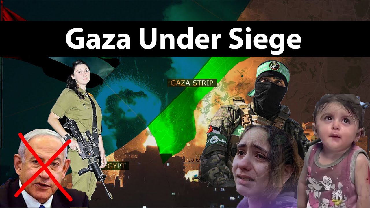 Gaza Under Siege | Hamas-Israel War | World largest Open-Air prison