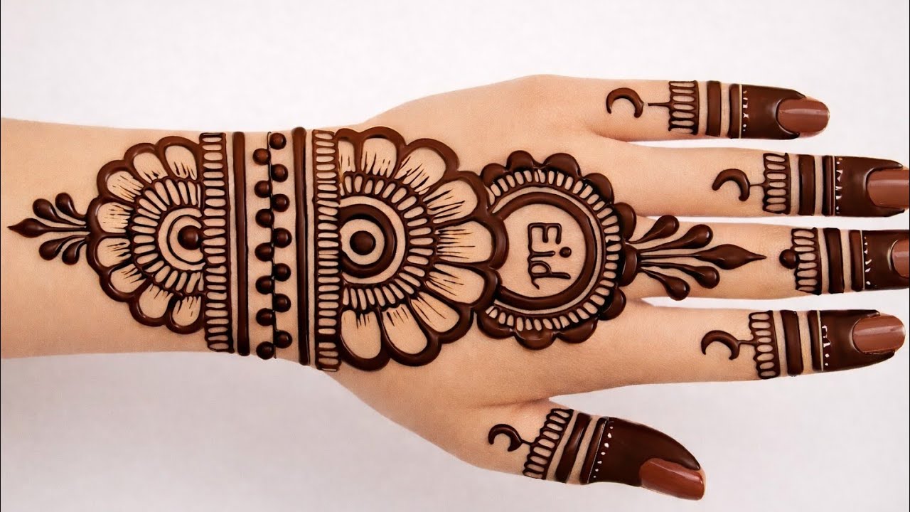 Beautiful Back Hand Mehndi Design। Eid Special Mehandi। Ramadan Special Mehndi Designs। #mehndi 