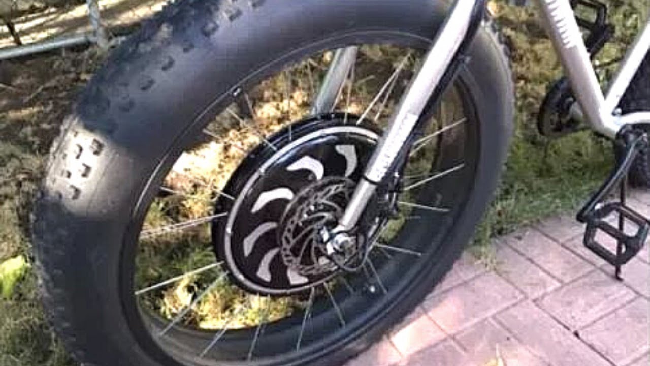Golden Motor Electric FatBike Front Complete Front Wheel Build