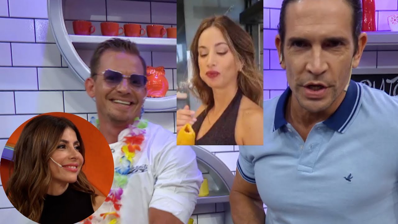 Las caras de Majo cuando pescan a Estefi beboteando con Santi Del Azar y &iexcl;la quieren arreglar!