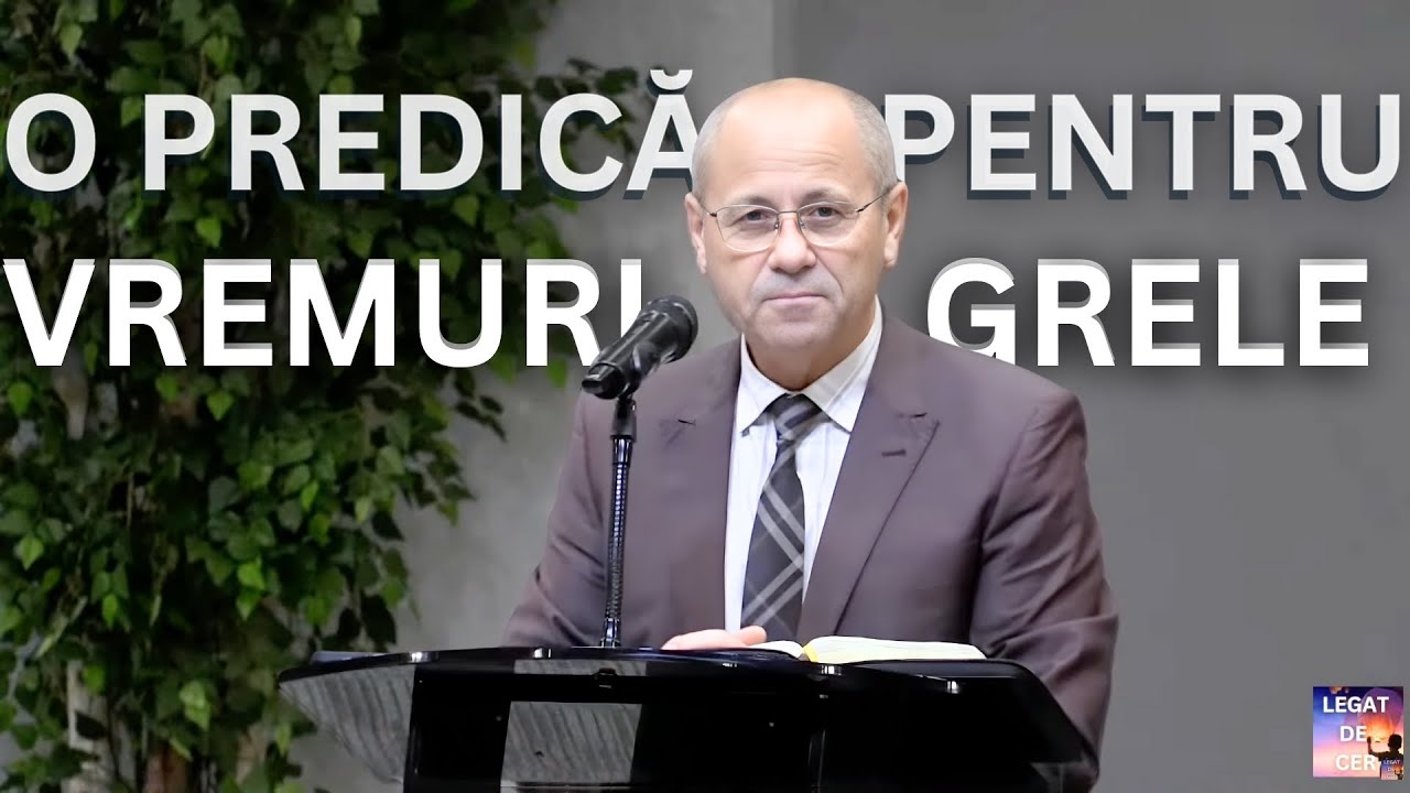 PREDICA LUIGI MITOI - O PREDICA PENTRU VREMURI  G R E L E ■ 2026