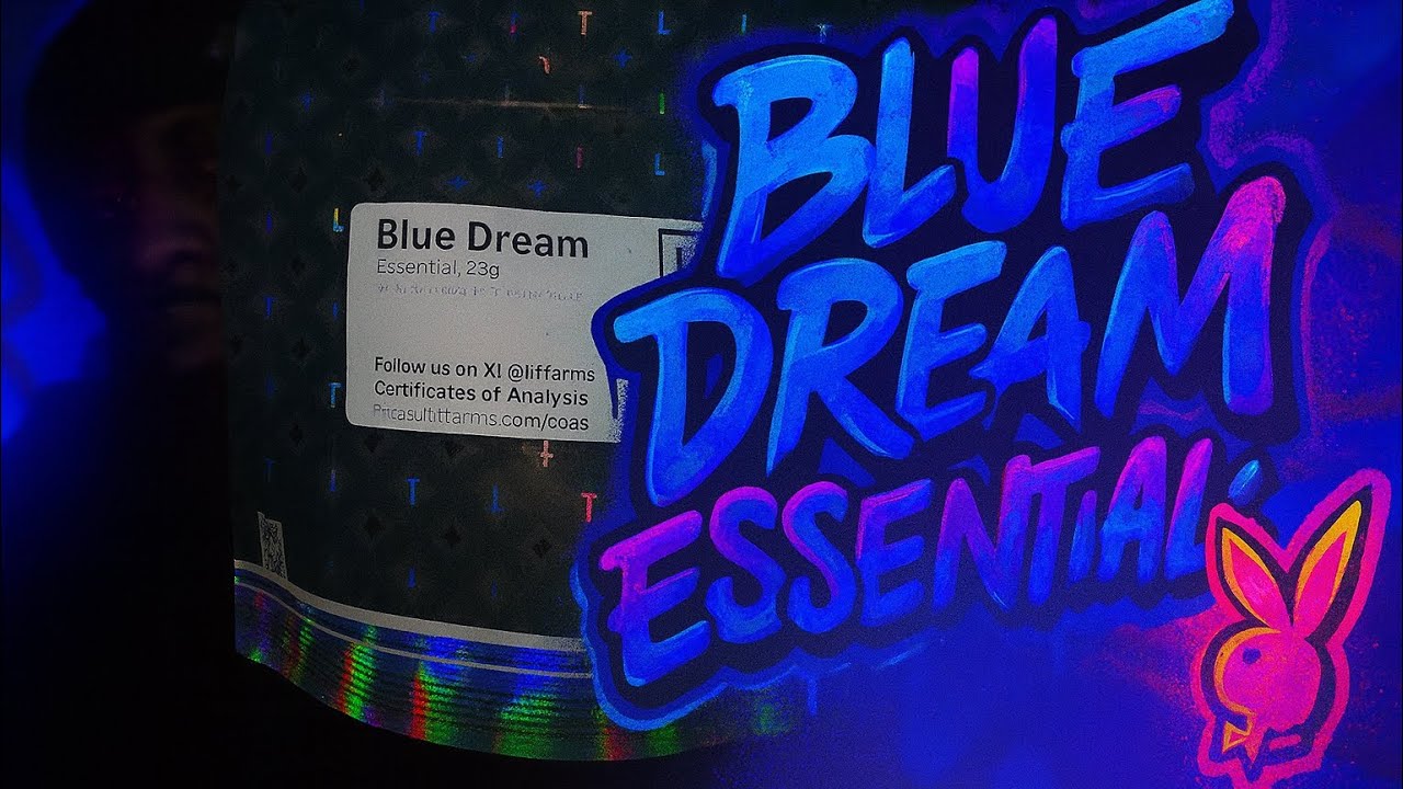 Blue Dream Essential - Lit Farms 💨 Самый мягкий дым 2025 года?! 🌌🔥 #thcareview #litfarms