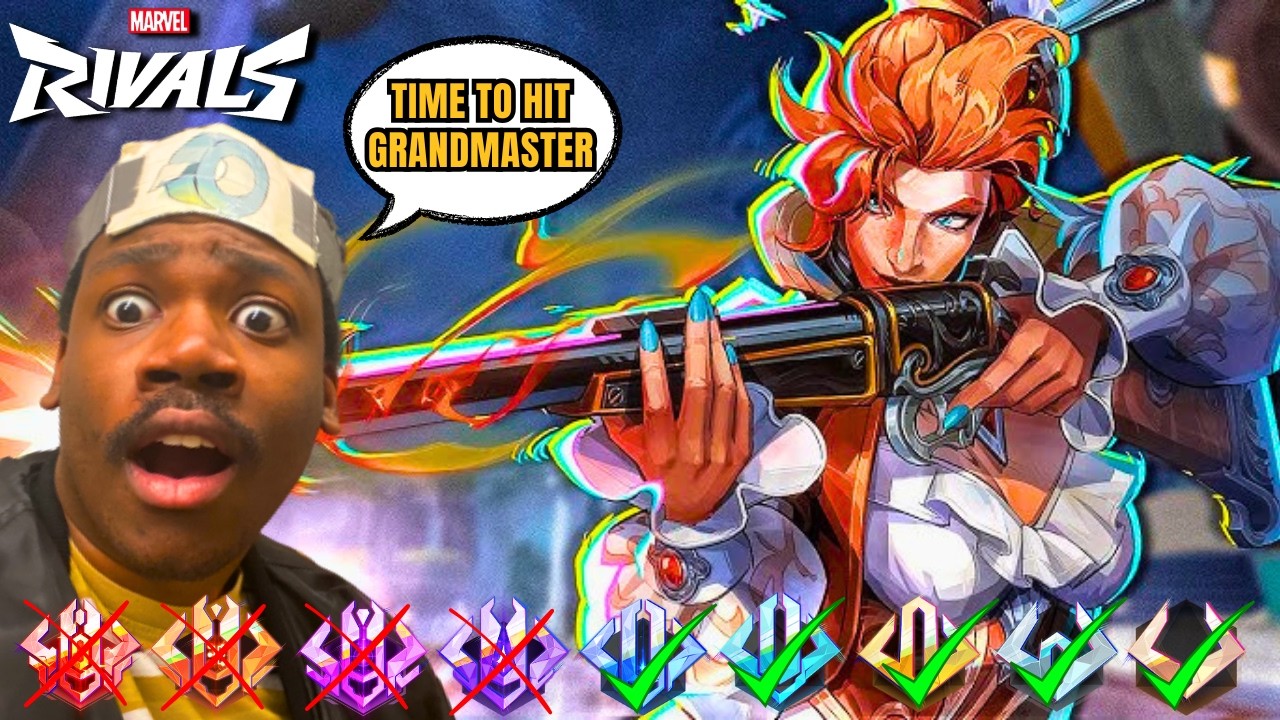 🔴STREAM ENDS AFTER 10 MARVEL RIVALS RANKED GAMES | GO LISTEN TO MY NEW SONG - LINK IN DESCRIPTION
