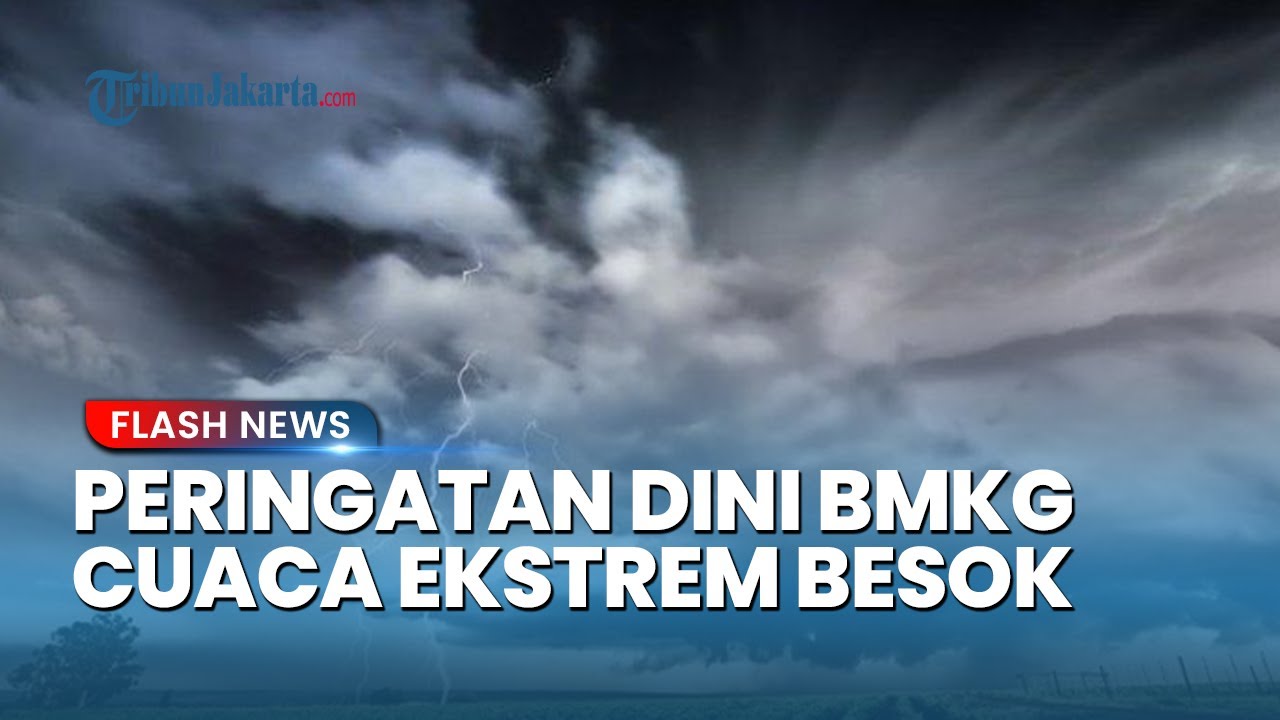 Prakiraan Cuaca BMKG, Inilah Wilayah yang Berpotensi Hujan Lebat dan Angin Kencang 9 November 2025
