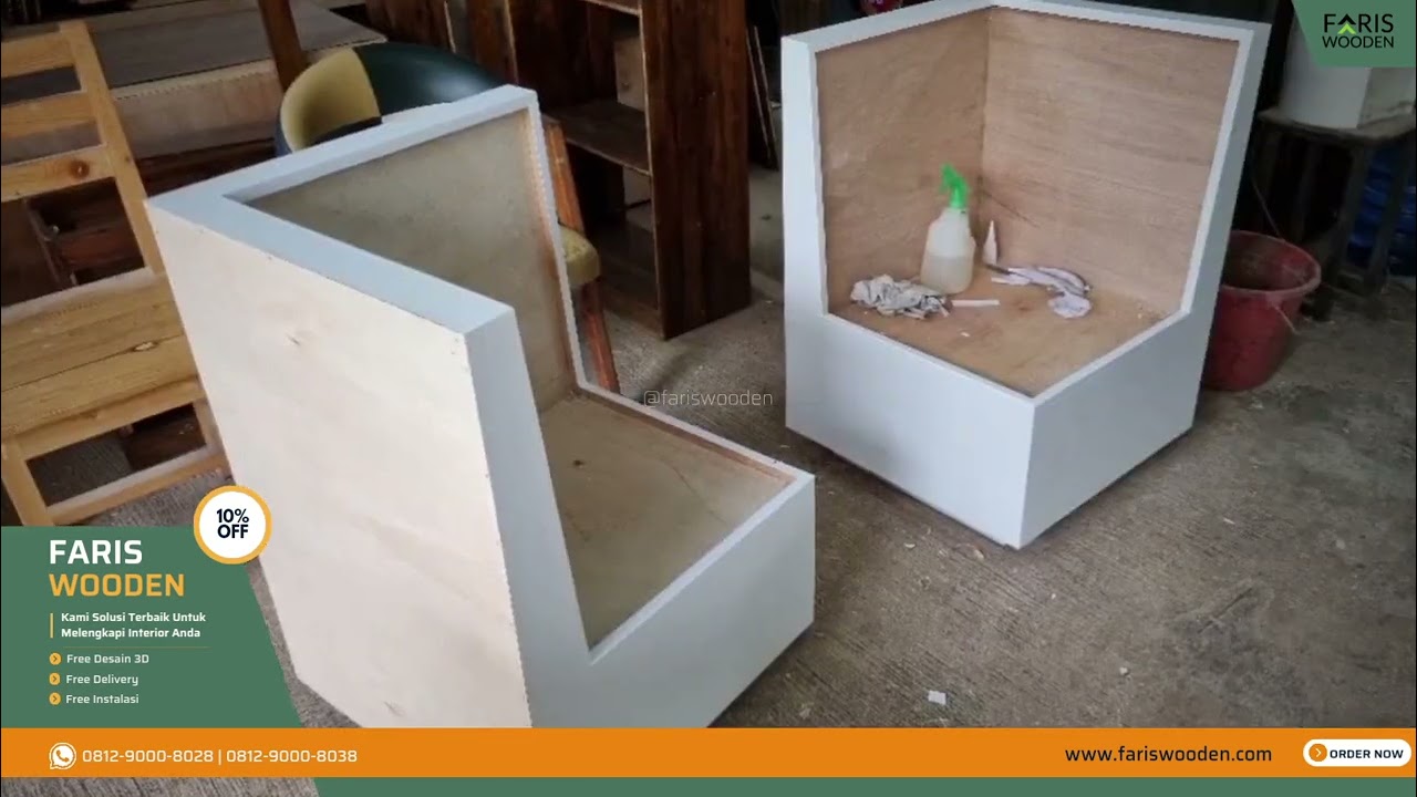 Progress Pengerjaan Sofa Cafe | HPL