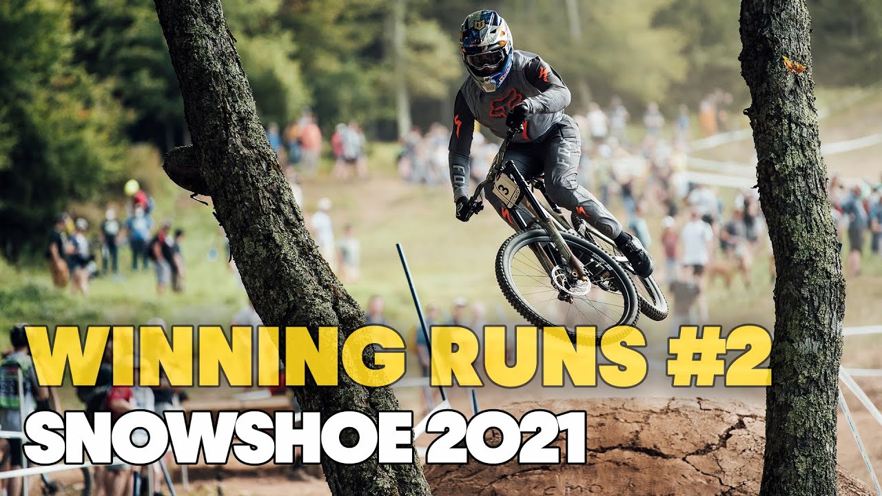 Winning Runs from Snowshoe Round #2 | UCI MTB World Cup 2021