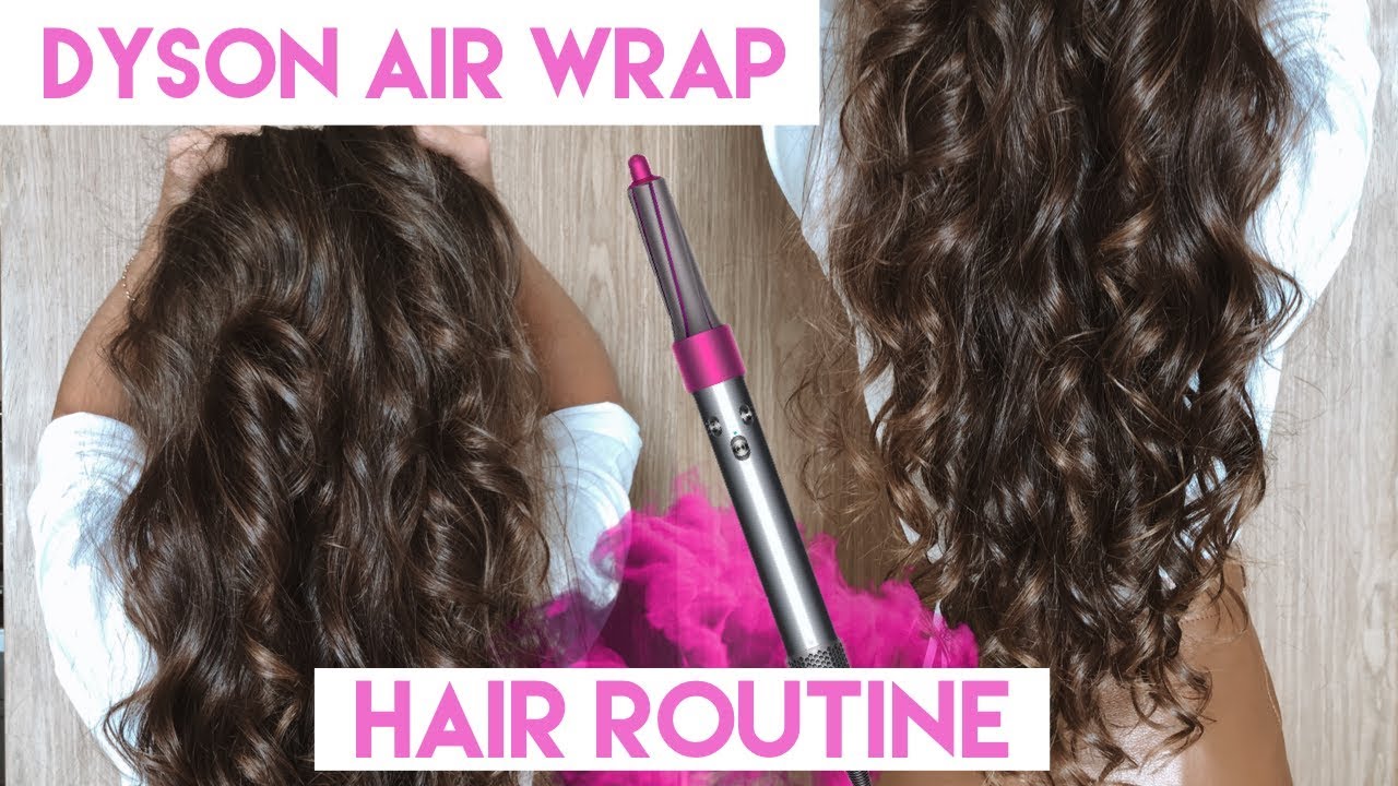 How I use the Dyson Airwrap - Hair routine