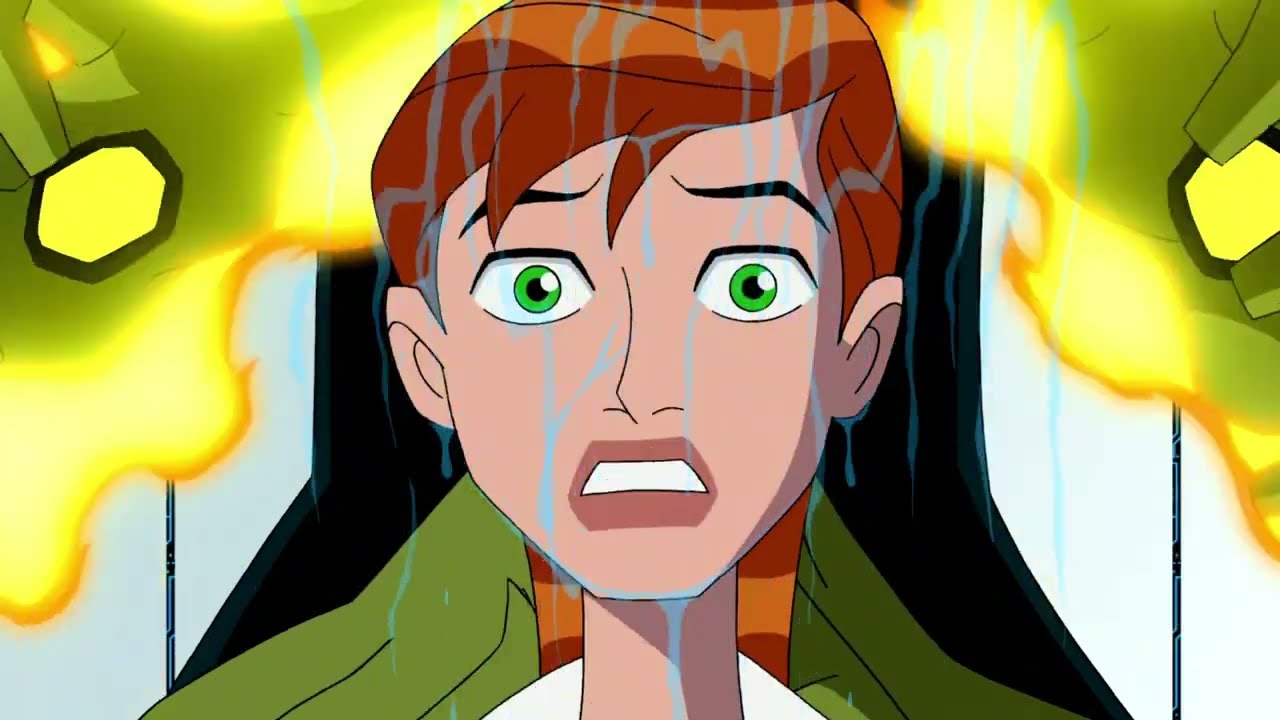 Gwen kiss Kevin , Ben 10 Ultimate Alien Episode 15