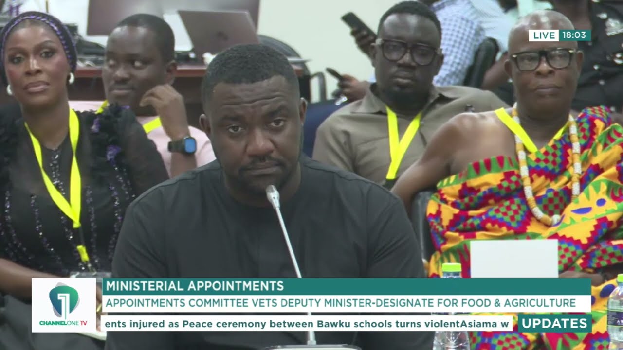 You're Not in the Movie Industry, Be Serious! – Habib Iddrisu Tells  John Dumelo During Vetting!