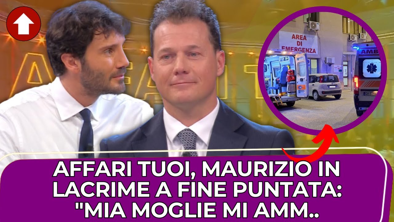 Affari Tuoi, bufera choc su Maurizio: "Mia moglie mi amm…