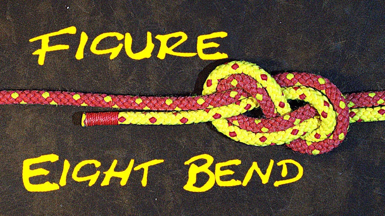 How to Tie the Figure of Eight Bend or How to Tie the Flemish Bend