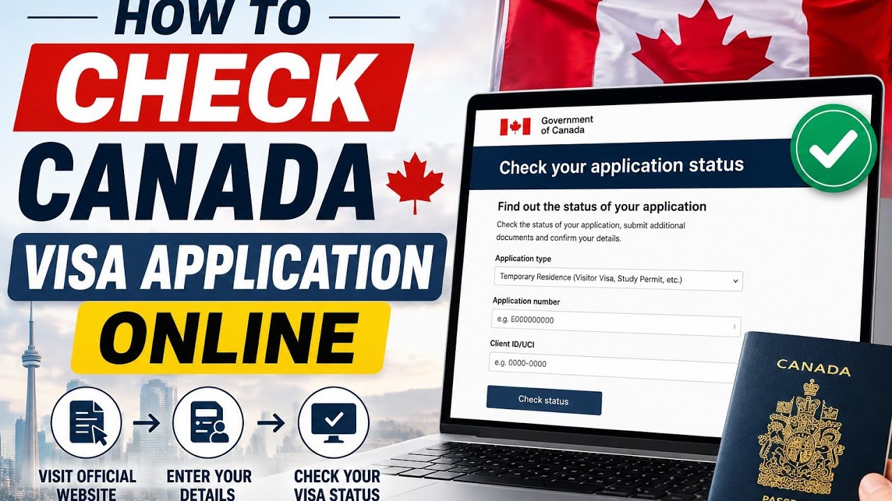 How to Check Canada Visa Application Status Online (2026) | IRCC Visa Tracking Step-by-Step
