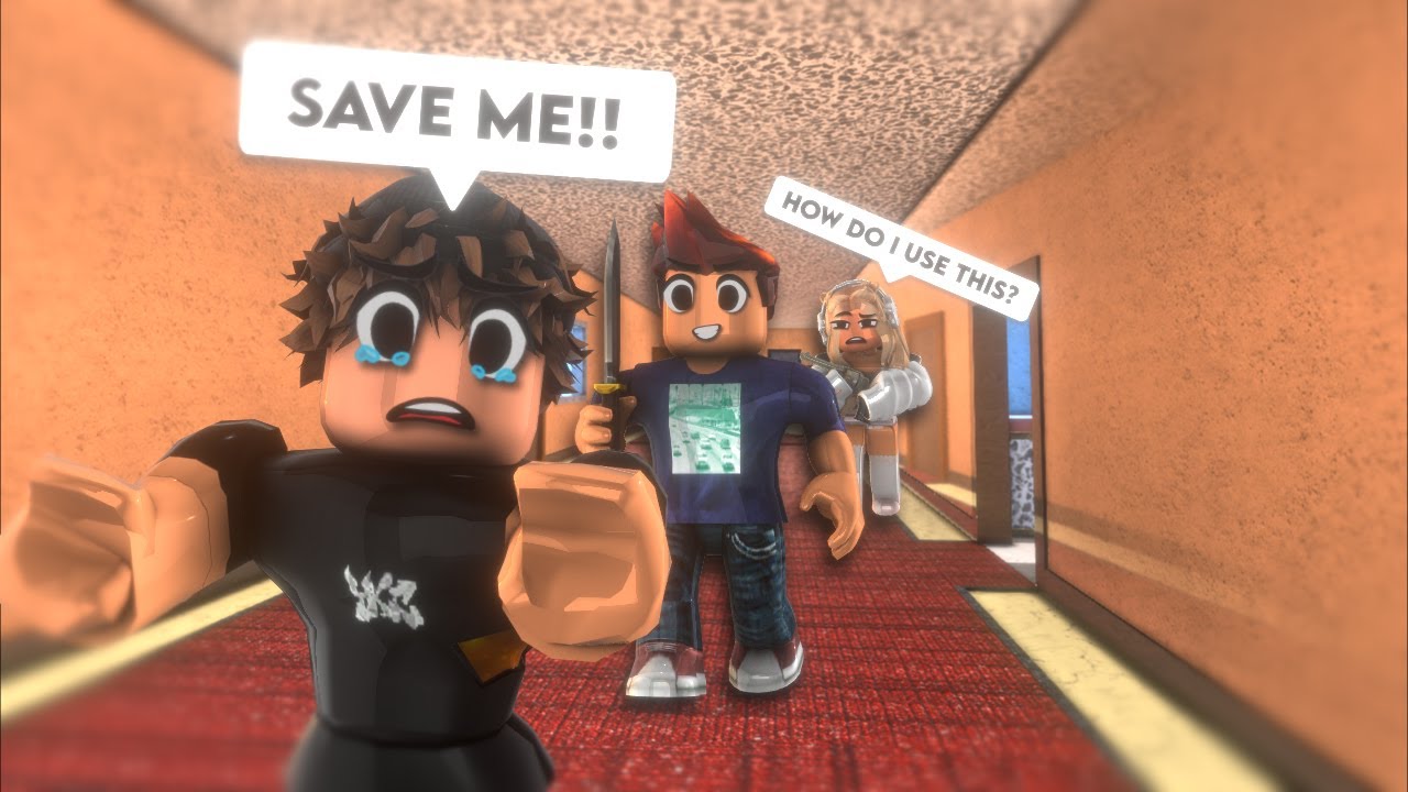 I PLAYED MM2 WITH MY GIRLFRIEND! (FUNNY MOMENTS)