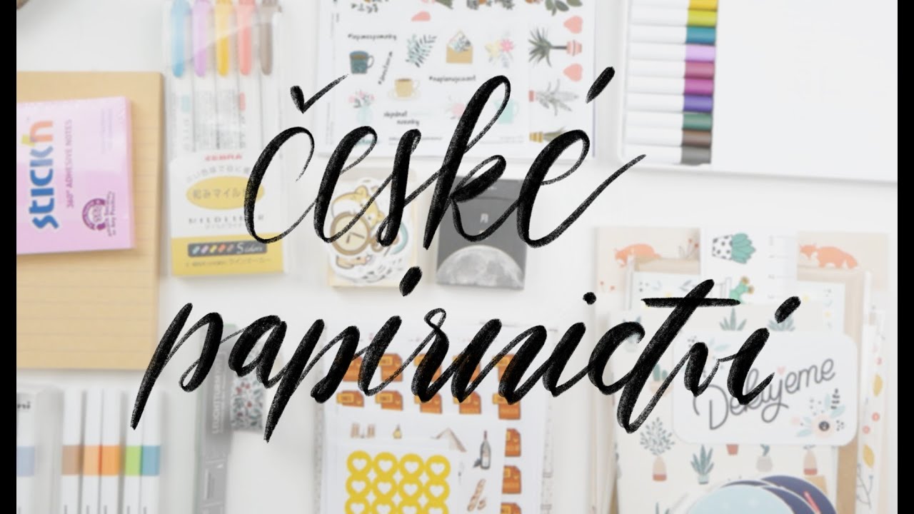 Papírnictví z Česka: Fleppi, Lepikaro, Printintin, Paperlove, Sevt