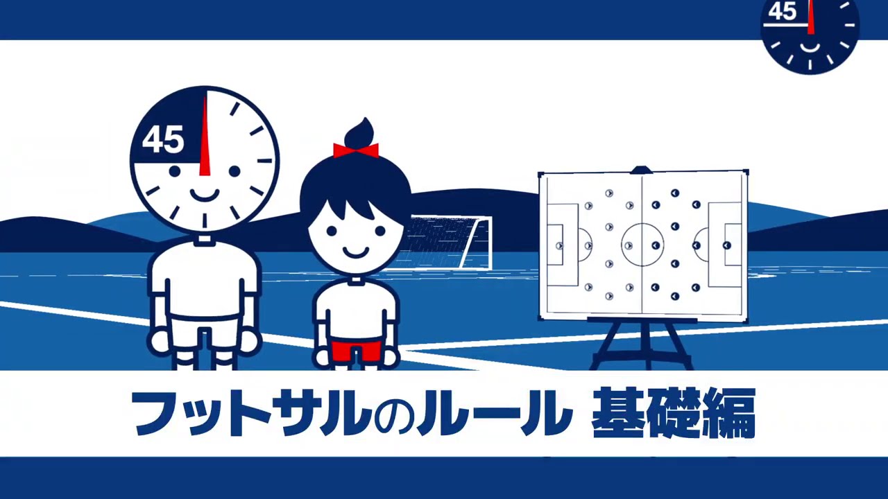 90秒でもっと知ろう！フットサルのルール基礎編