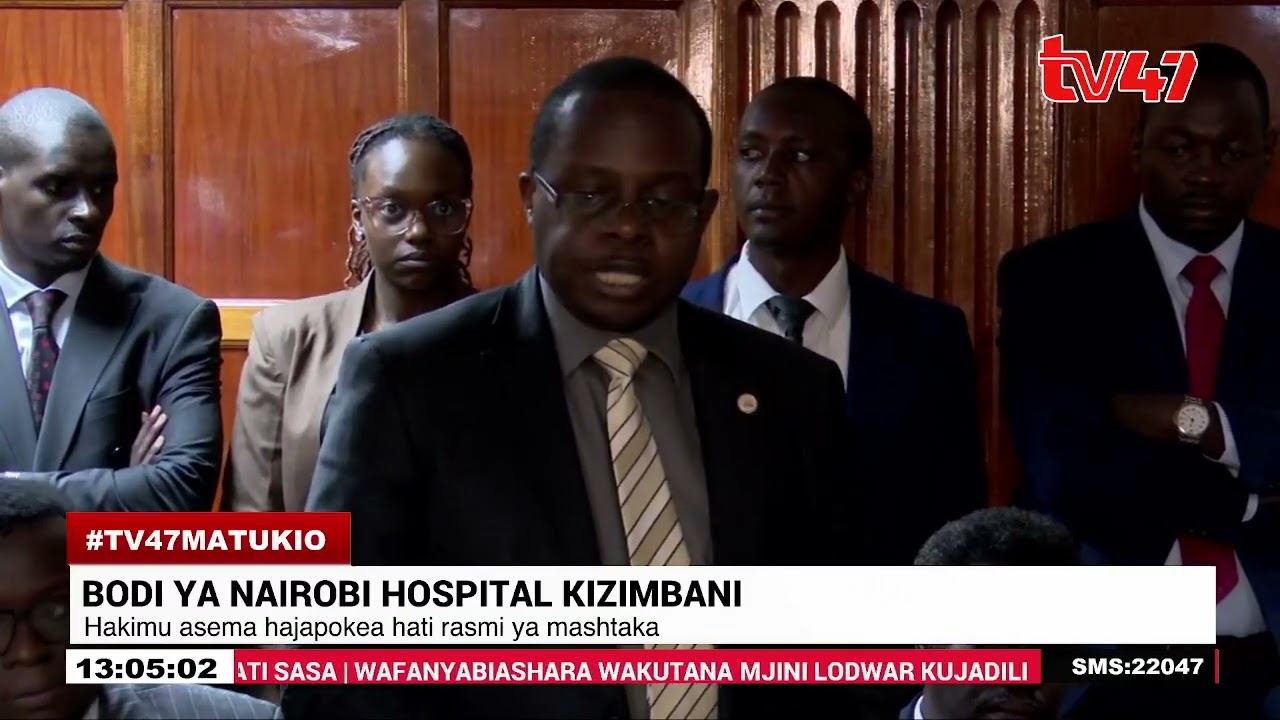 Hakimu asema hati za mashtaka hazijafika; wana Bodi wa Hospitali ya Nairobi wafikishwa mahakamani