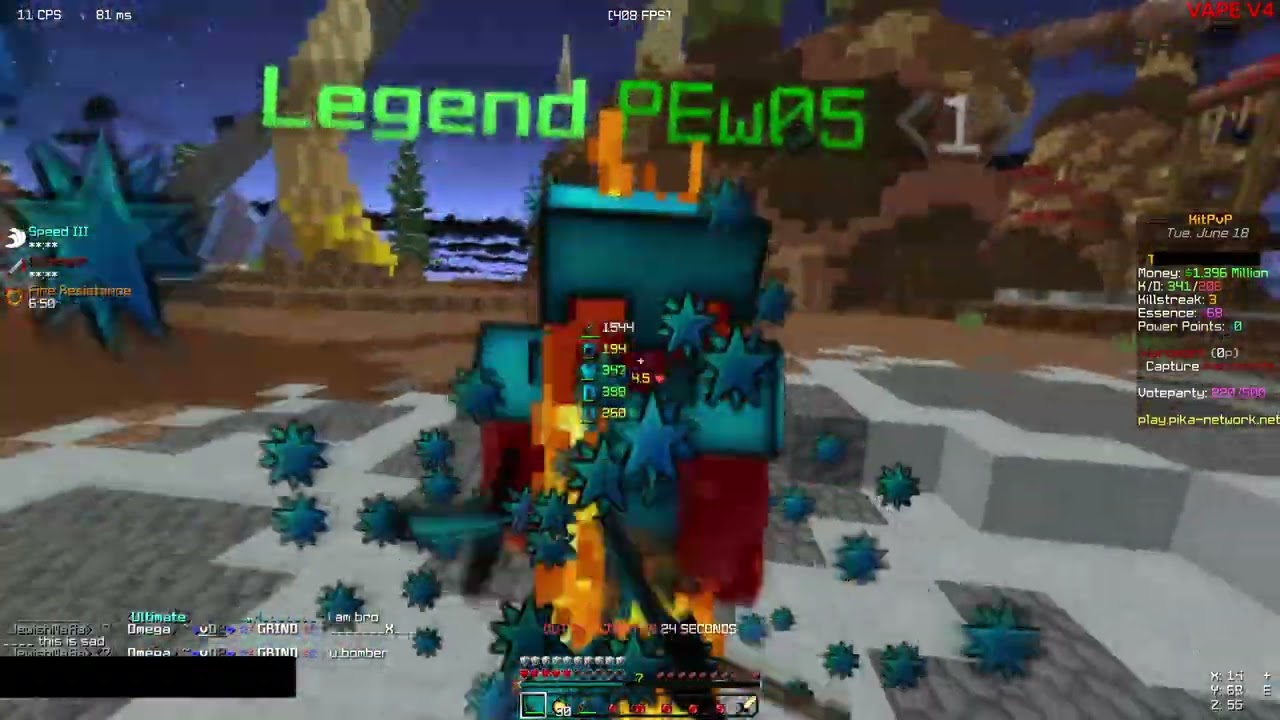 the best 🥇 | PikaNetwork KitPvP