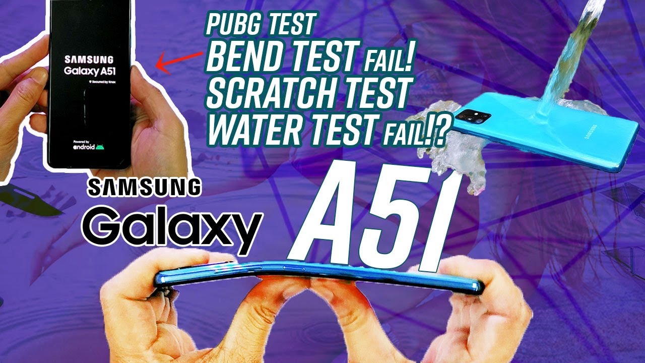 Прочность Samsung Galaxy A51 — что-то сломалось! Низкий DQ (будьте осторожны) Испытание на водоне...