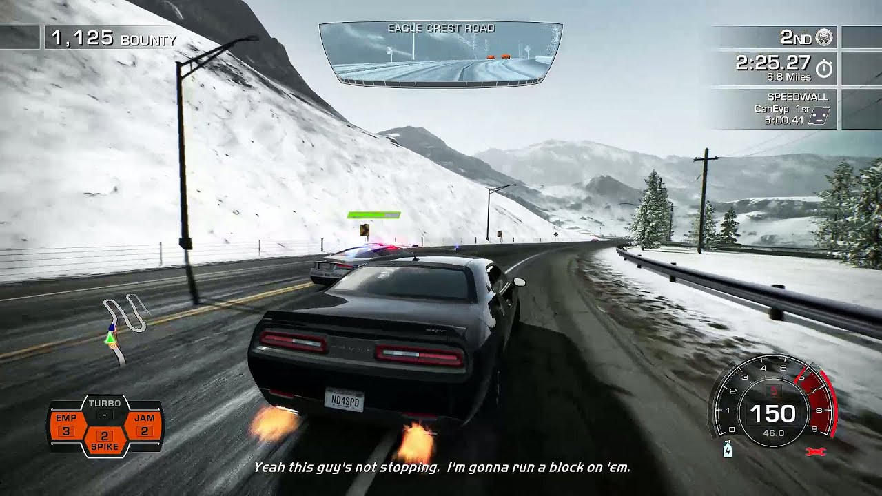 Ремастеринг NFS Hot Pursuit - мод Dodge Challenger (Hellcat) & модель Real Race 3