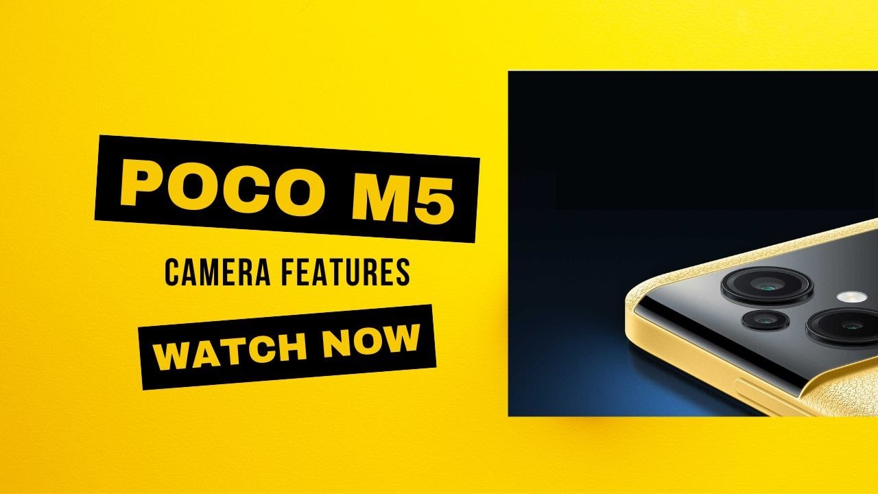 Poco M5 Camera Features & User Interface [Hindi]