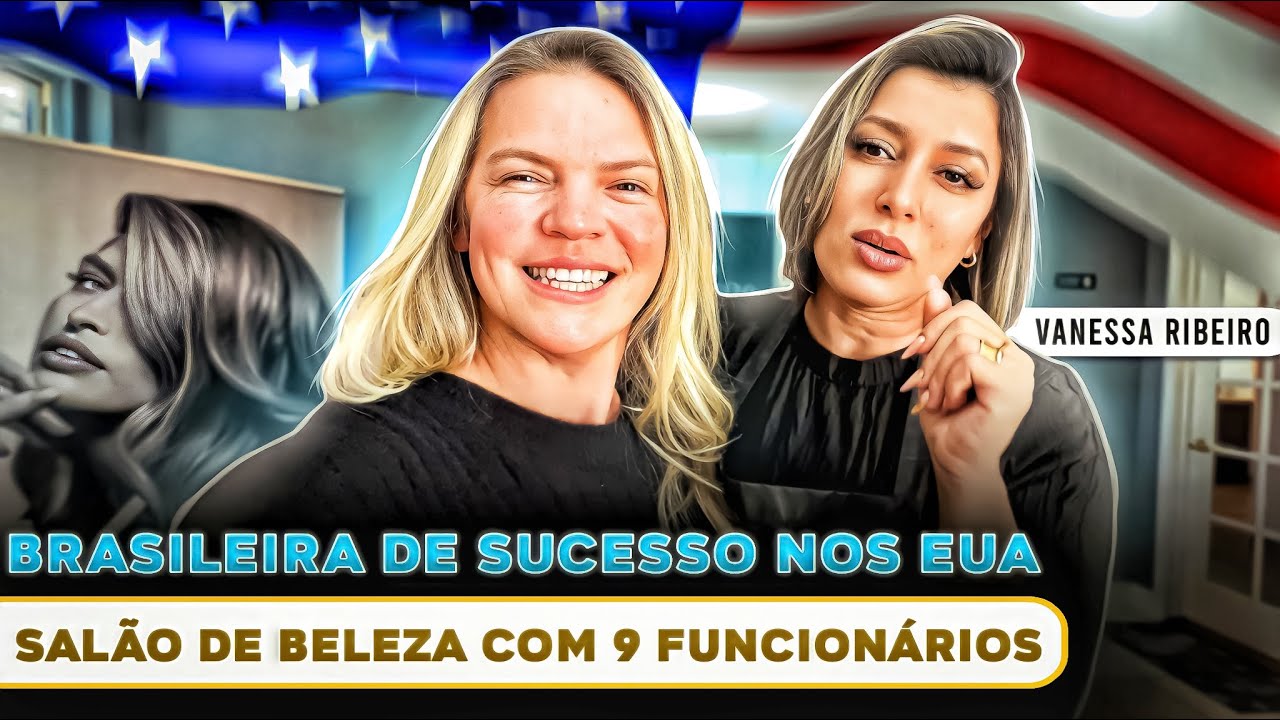 🇺🇸CABELEIREIRA BRASILEIRA BEM SUCEDIDA NOS ESTADOS UNIDOS