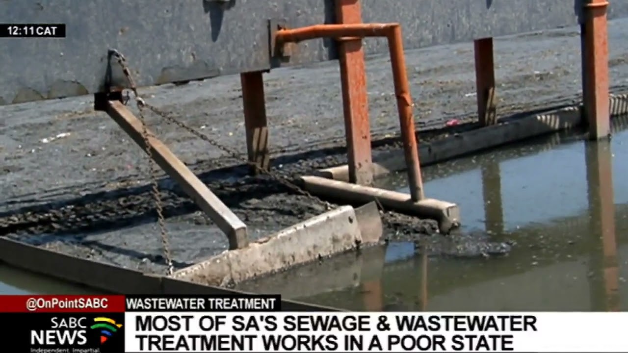 Over 60% of South Africa's sewage and wastewater treatment works in a 