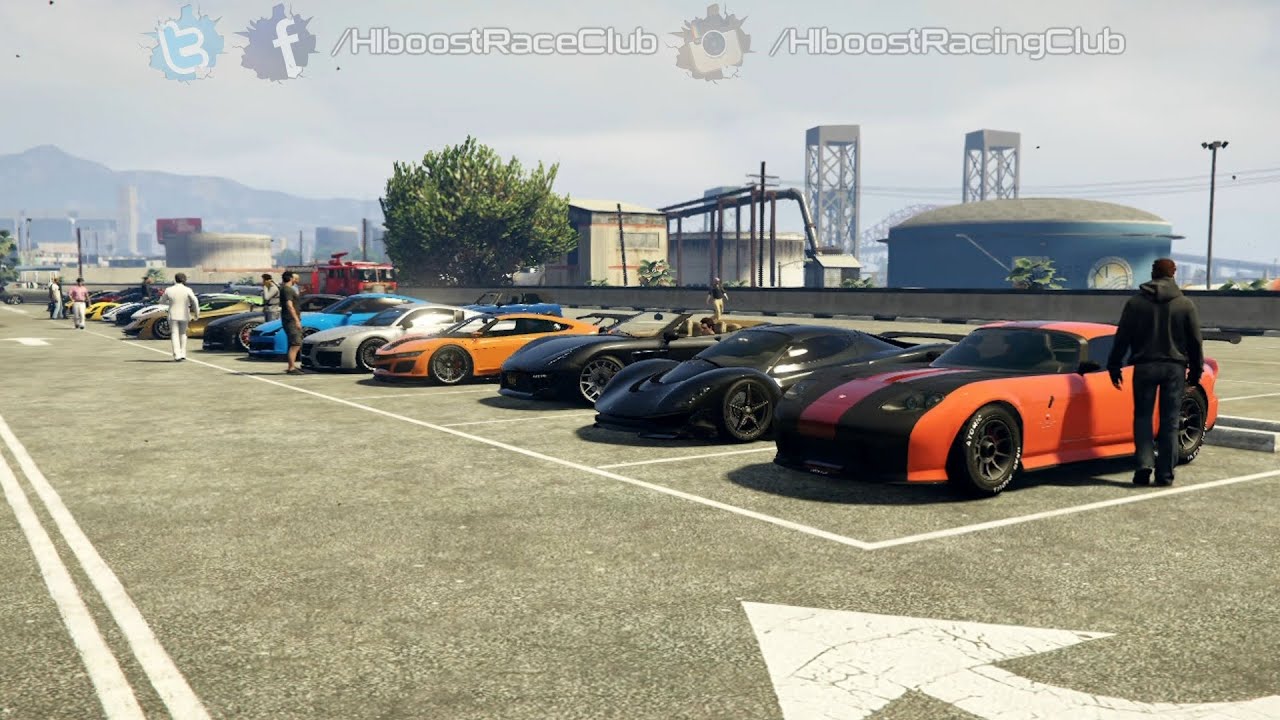 Grand Theft Auto V Online (XB1) | Exotic Car Meet Pt.2 | Obey 9F, Drags, Ride Alongs & More