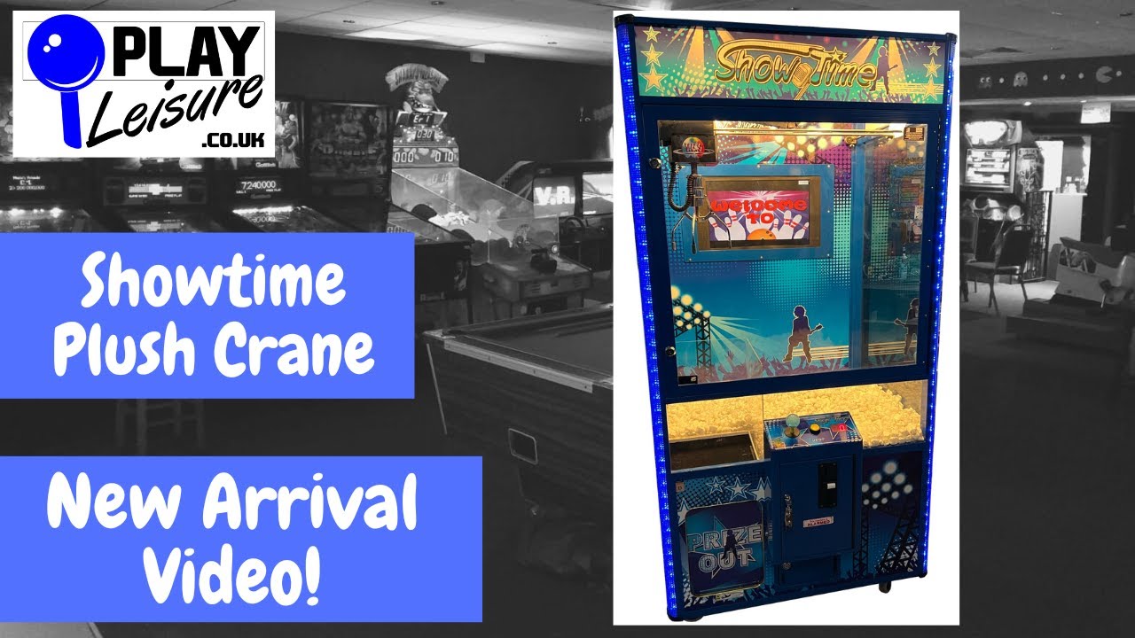 It's a classy Crane... The Showtime Plush Crane Arcade Machine!