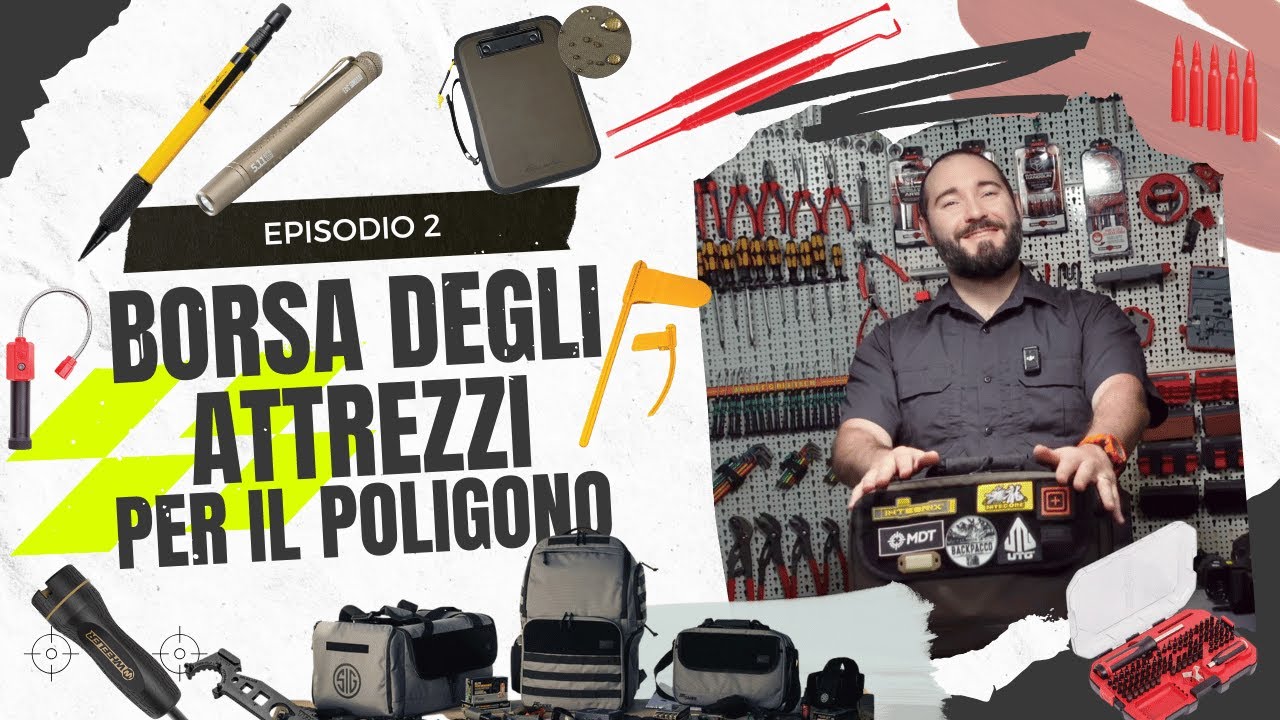 BORSA DEGLI ATTREZZI PER IL POLIGONO - PUNTATA 2 - RITE IN THE RAIN E ALTRI UTILI ACCESSORI