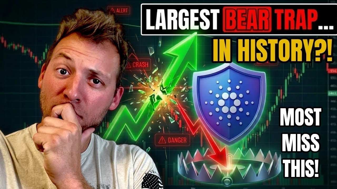 CARDANO ADA &mdash; Крупнейшая &laquo;медвежья ловушка&raquo; в истории?!! Большинство этого не замечает! Судите сами!