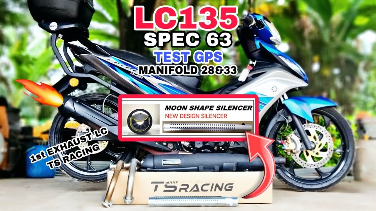 TERBARU!! EXHAUST TS RACING PNP LC135 | R&D SPEC 63 BASIC