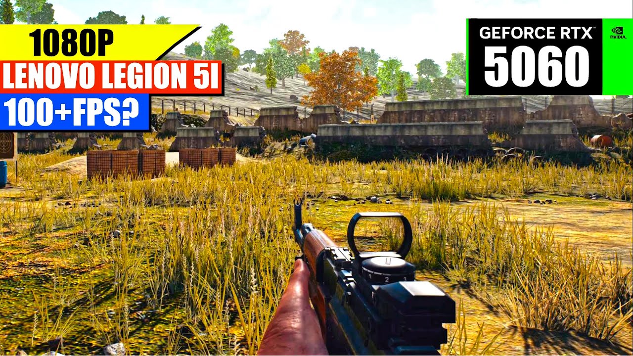 PUBG Gameplay on Lenovo Legion 5i | RTX 5060 Laptop 1080p FPS Test