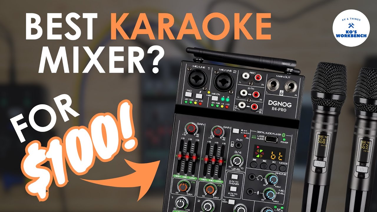 Unboxing & Review of the DGNOG R4-Pro Karaoke Mixer: Best Budget Karaoke Setup?