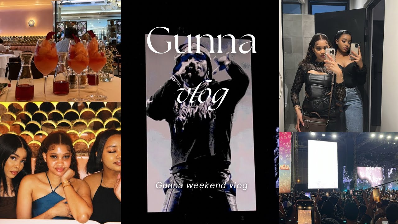 #weeklyvlog : Joburg trip | Gunna concert | Lunch dates and more | South African YouTuber 🇿🇦
