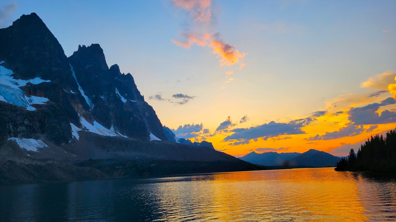 Amethyst Lake, Mount Assiniboine, and Lake of the Falls
