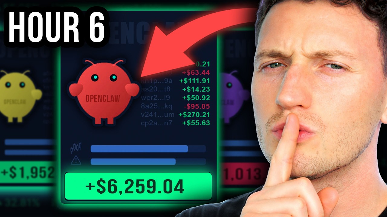 I made AI crypto trading bots compete to make money… (openclaw agents)