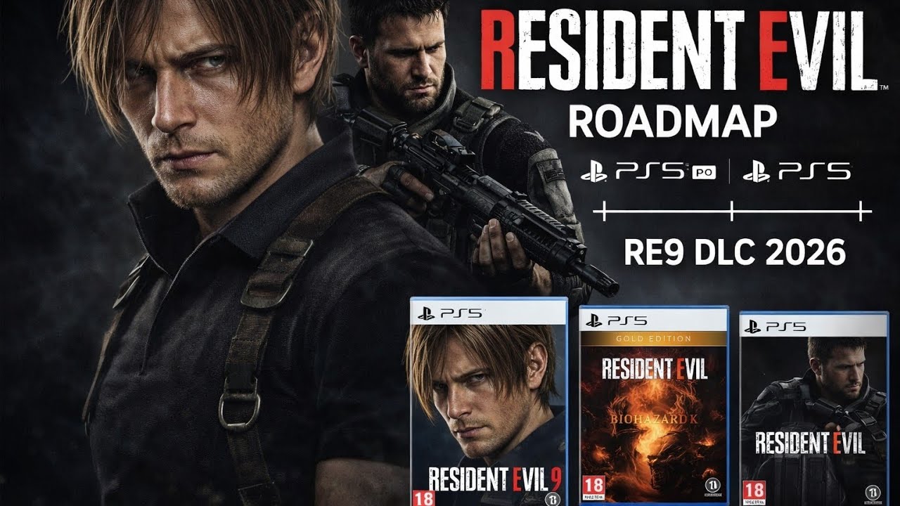 Resident Evil&trade; Leaked RoadMap! Re9 DLC , Re5 Remake, Re1 Remake, Albert wesker & More......