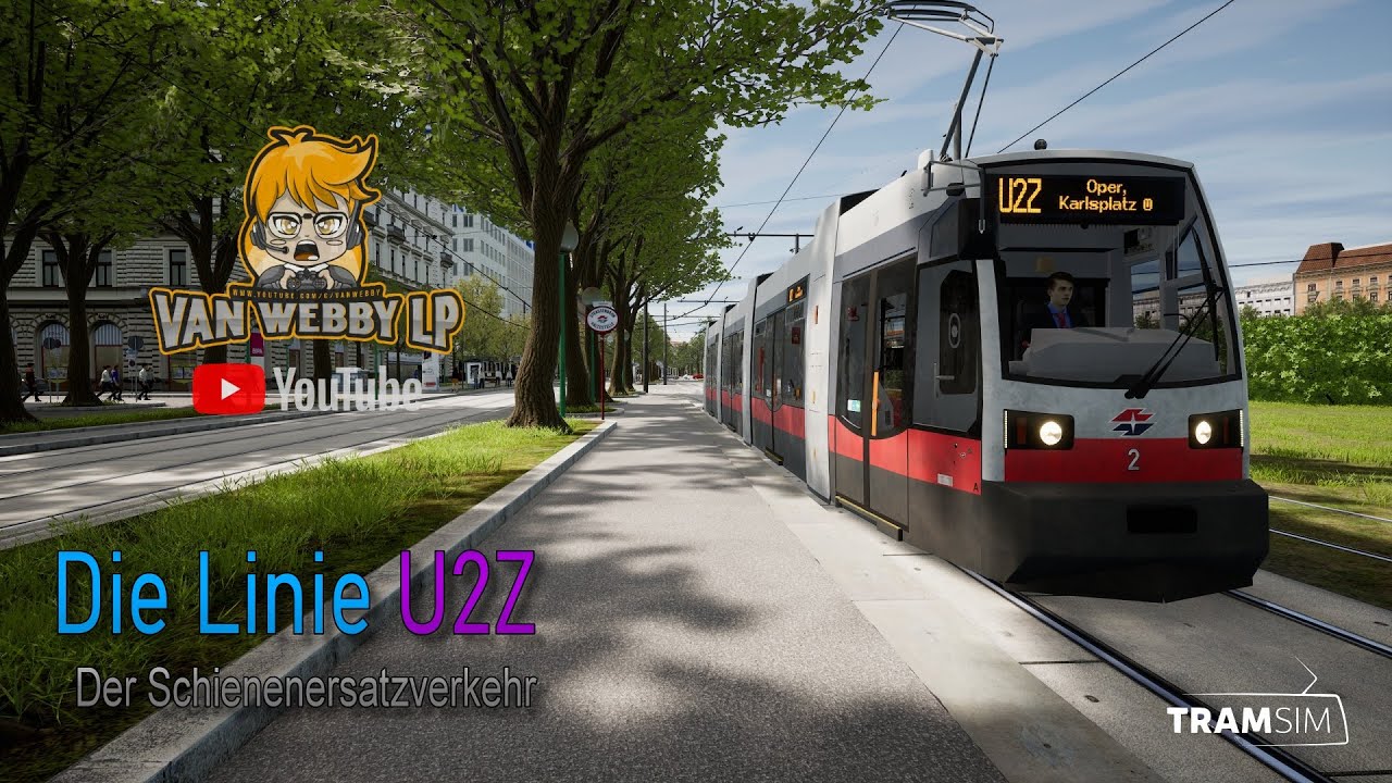 TramSim Vienna #13 - Die Linie U2Z - Schienenersatzverkehr