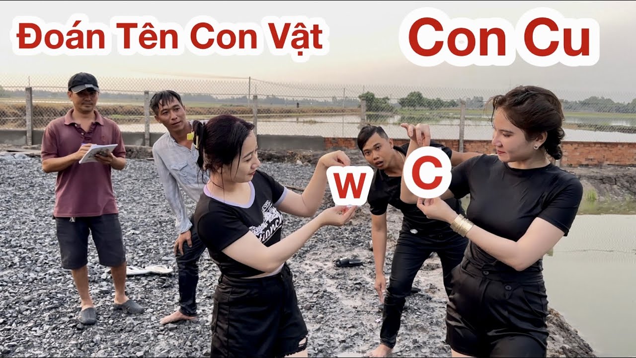 Thử Thách Nhìn Chữ Cái Đoán Tên Con Vật Cười Lộn Sào Với Các Thánh Nhay | Ly Ngô Vlog