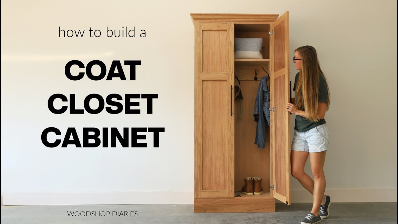 How to Build a Storage Cabinet for Entryway | Mudroom Redo Part 1
