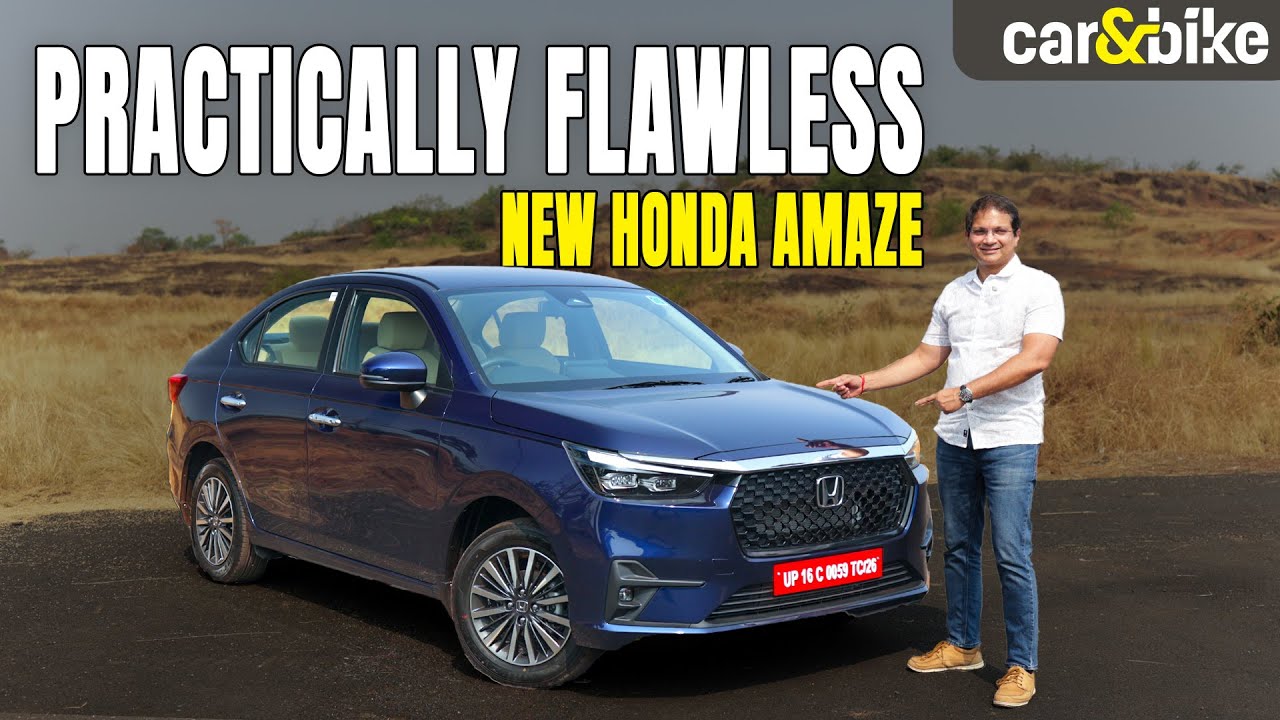 REVIEW: 2025 Honda Amaze Petrol / Manual / Automatic. ₹8 Lakh Onwards