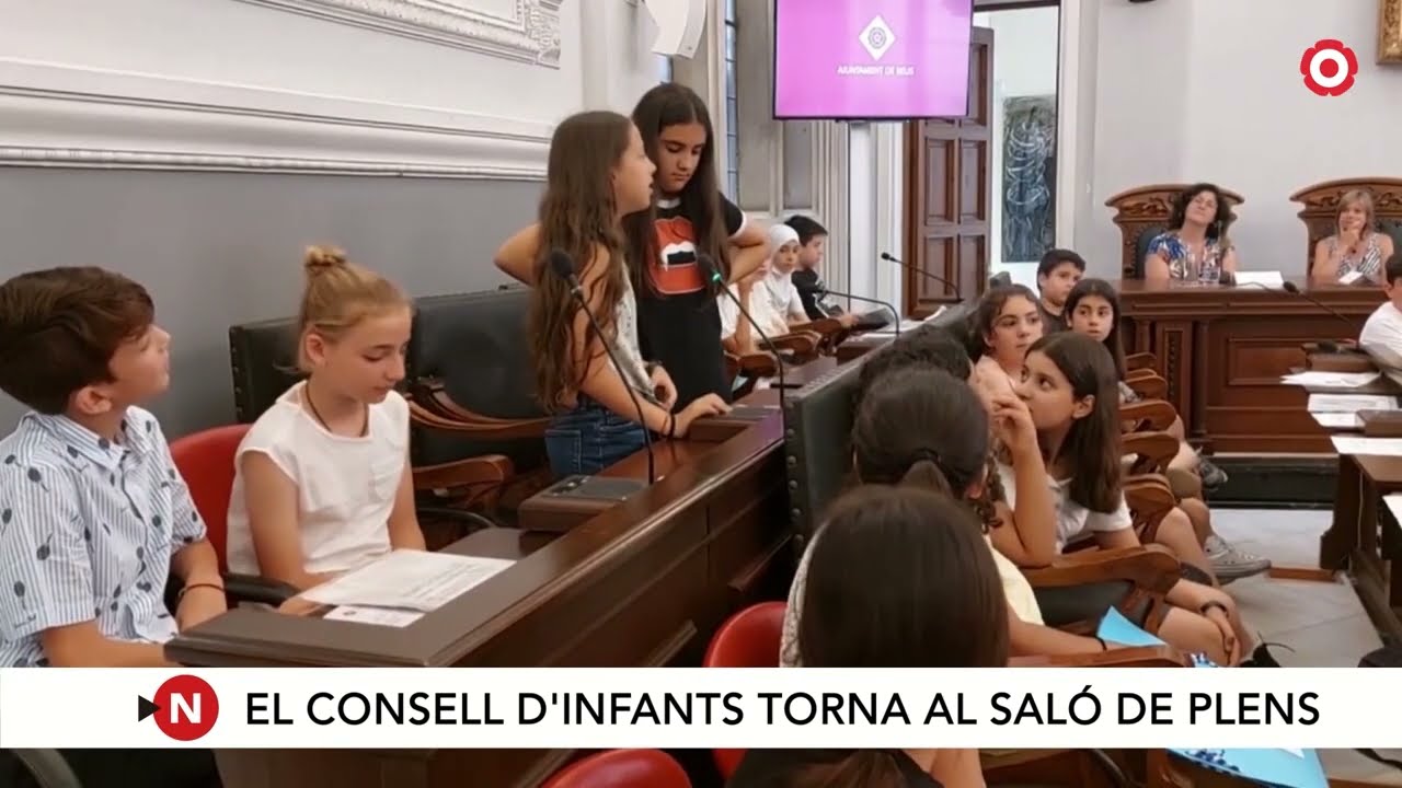 El Consell d'Infants de Reus demana millorar l'entorn escolar i fer una ciutat jugable