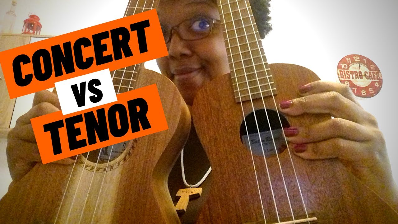 Concert VS. Tenor ukulele - My progress #5
