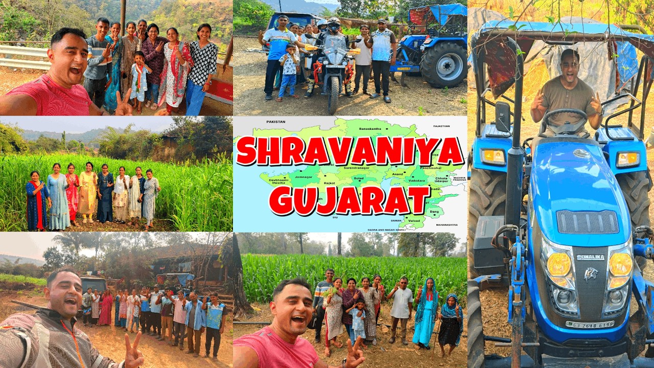 GUJARAT VILLAGE LIFE | FARMING IN VILLAGE | VILLAGE LIFE IN INDIA | GUJARAT VILLAGE | VILLAGE PICNIC