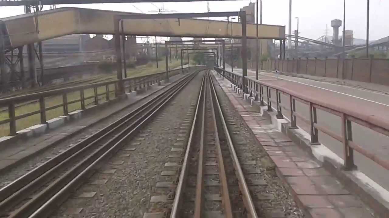 Ligne Metro M1 - Charleroi Sud -  Anderlues monument