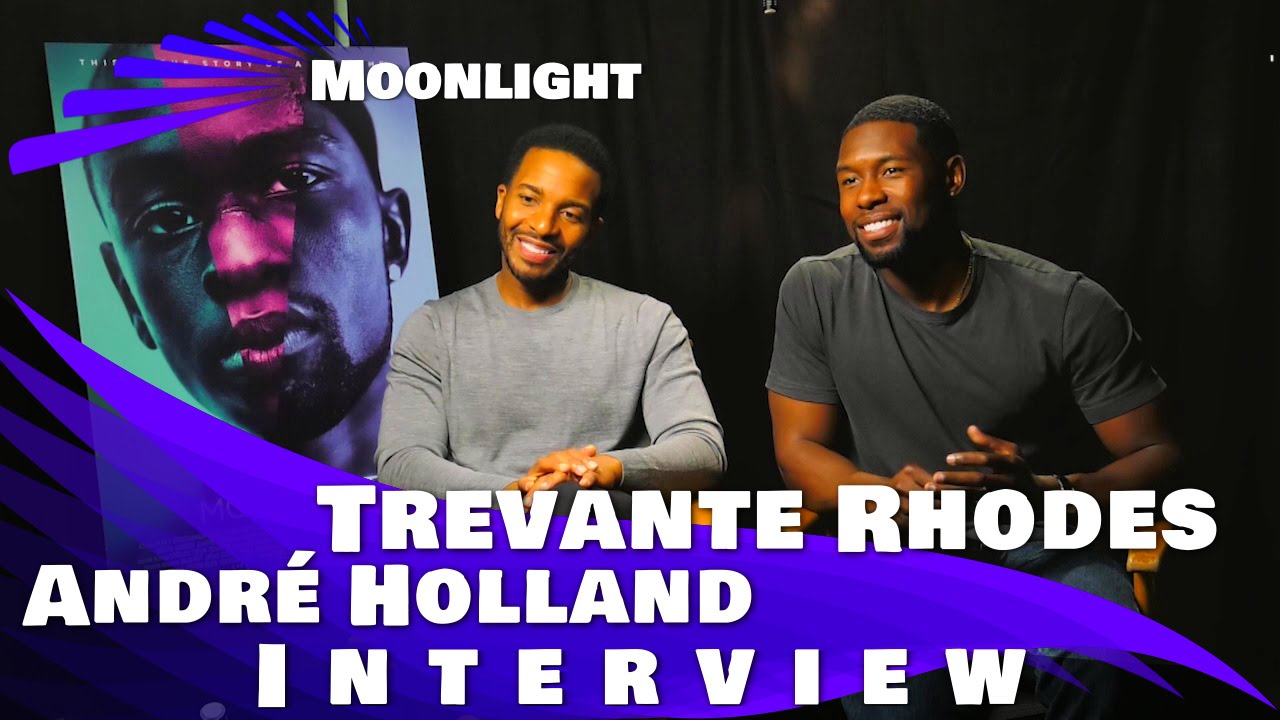 MOONLIGHT - André Holland and Trevante Rhodes Interview