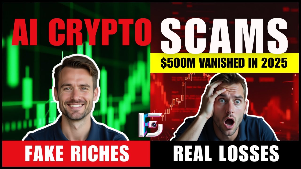 AI Crypto Scams: $500M Lost in 2025 - How They Target YOU