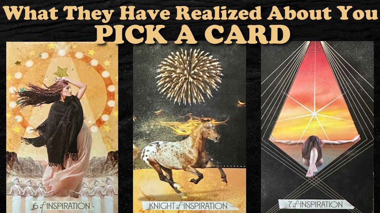 What They Have Realized About You 💛 PICK A CARD #tarot #pickacard #goldenhearttarot